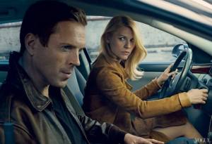 Claire Danes and Damian Lewis in Homeland